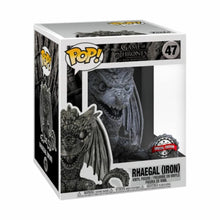 Load image into Gallery viewer, POP! Game of Thrones 47 Rhaegal Iron Super Sized 6 Inch Special Edition (Target)