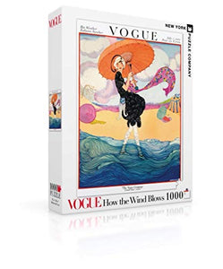 "How The Wind Blows", New York Puzzle Company Vogue Collection 1000 pieces - Celador Books & Gifts