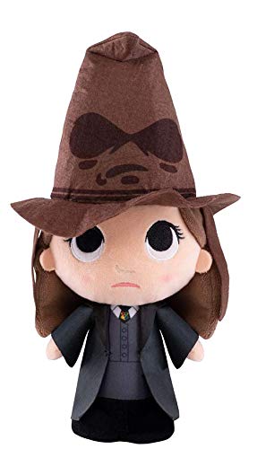 Funko 39512 Supercute Plushies: Harry Potter: Hermione w/sorting hat Collectible Figure, Multicolour - Celador Books & Gifts