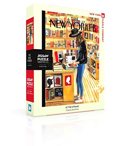 At the Strand - NYPC New Yorker Collection Puzzle 1000 Pieces - Celador Books & Gifts
