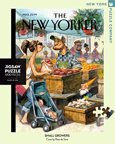 Small Growers - NYPC New Yorker Collection Puzzle 1000 Pieces - Celador Books & Gifts