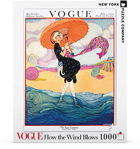 "How The Wind Blows", New York Puzzle Company Vogue Collection 1000 pieces - Celador Books & Gifts