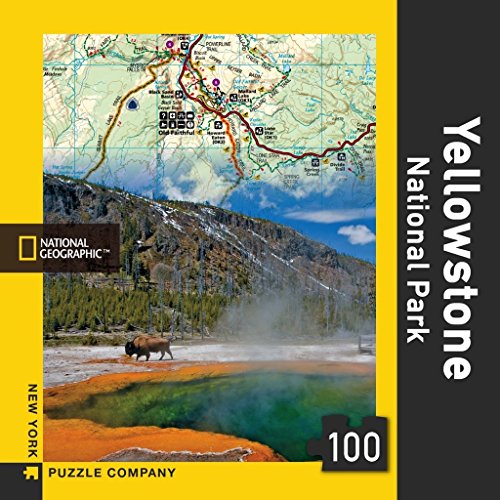 Yellowstone Mini - NYPC National Geographic Collection Mini Puzzle 100 Pieces - Celador Books & Gifts
