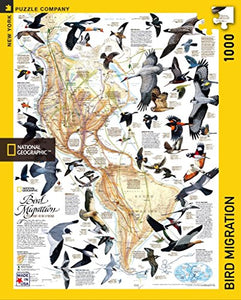 Bird Migration - NYPC National Geographic Collection Puzzle 1000 Pieces - Celador Books & Gifts