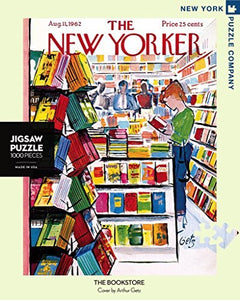 The Bookstore - NYPC New Yorker Collection Puzzle 1000 Pieces - Celador Books & Gifts
