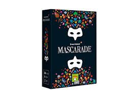 Repos Mascarade New Edition Board Game Ages 10 plus 4 - 12 Players 30 Minutes Playing Time, Multicolor, ASMMASEN02