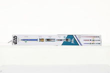 Load image into Gallery viewer, Star Wars Lightsaber Forge Obi-Wan Kenobi Electronic Extendable Blue Lightsaber Toy, Customizable Roleplay Toy, Ages 4 and Up
