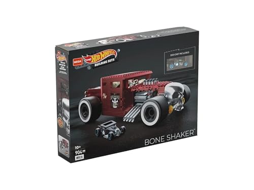 MEGA Hot Wheels Collectible Car Building Toy, Bone Shaker