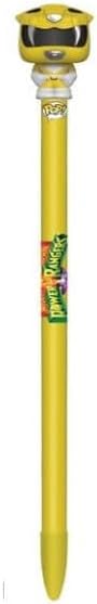 Funko - Stylo Power Rangers - Power Ranger Jaune Pop Pen Topper - 0889698131254