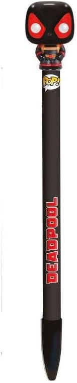Funko Black Deadpool Pen Topper Pens (Used - Like New)