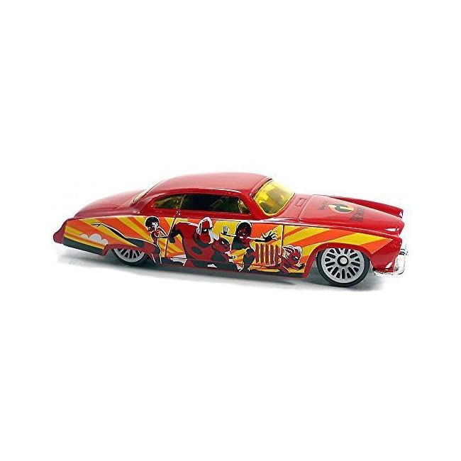 Hot Wheels Disney Pixar The Incredibles Fish'd & Chip'd Model Car Scale 1:64 Metal Die-Cast Mr. Amazing Elastigirl Jack-Jack