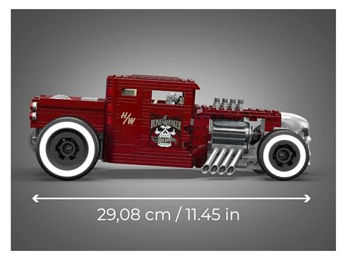 MEGA Hot Wheels Collectible Car Building Toy, Bone Shaker
