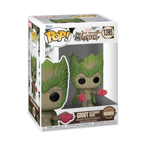 Funko Marvel We Are Groot - Groot as Scarlet Witch Vinyl Figur 1395 Unisex Pop! Multicolor