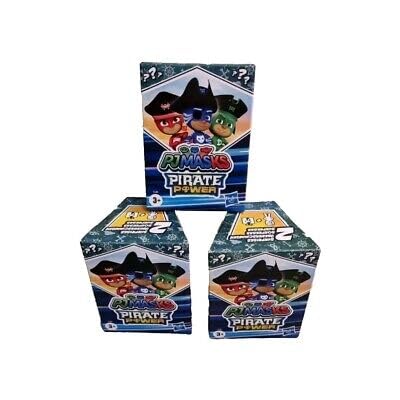 PJ Masks Surprise Box Pirate Series, Preschool Toy, Surprise Collection Box with Figure and Accessories for Kids from 3, Multi-coloured