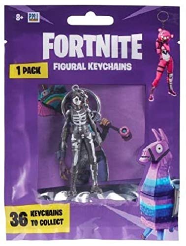 Sambro PMI-3564 Fortnite 3D Key Ring Various Characters Collectable and Swapping, Approx. 7 cm, Assorted
