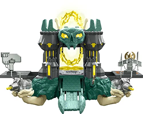 He-Man and the Masters of the Universe Castle Grayskull Playset with Drawbridge, Lights, Sounds, Blasters and Accessories | MOTU Collectible Gifts