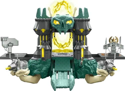 He-Man and the Masters of the Universe Castle Grayskull Playset with Drawbridge, Lights, Sounds, Blasters and Accessories | MOTU Collectible Gifts
