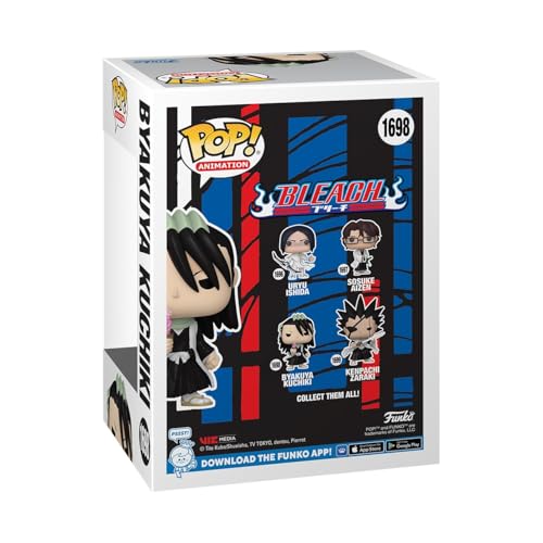 Funko Bleach Byakuya Kuchiki Vinyl Figur 1698 Unisex Pop! Multicolor Anime, Fan-Merch, TV-Serien