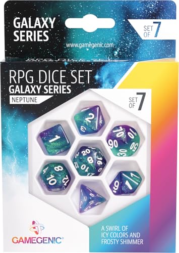 Gamegenic Neptune Role Playing Dice Set (7pcs)