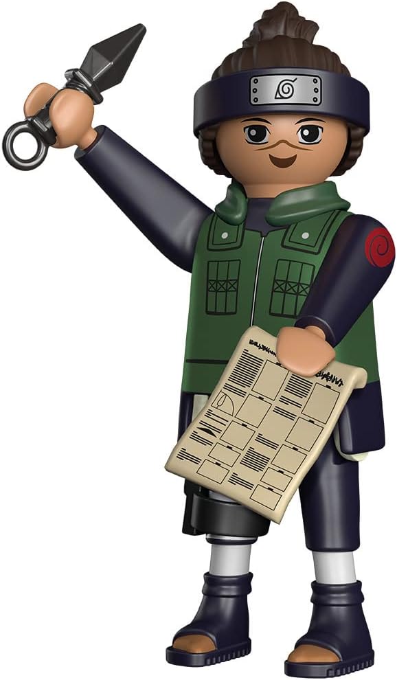Playmobil 71113 Naruto: Iruka Figure Set, Naruto Shippuden Anime Collectors Figure, Playset Suitable for Children and fa