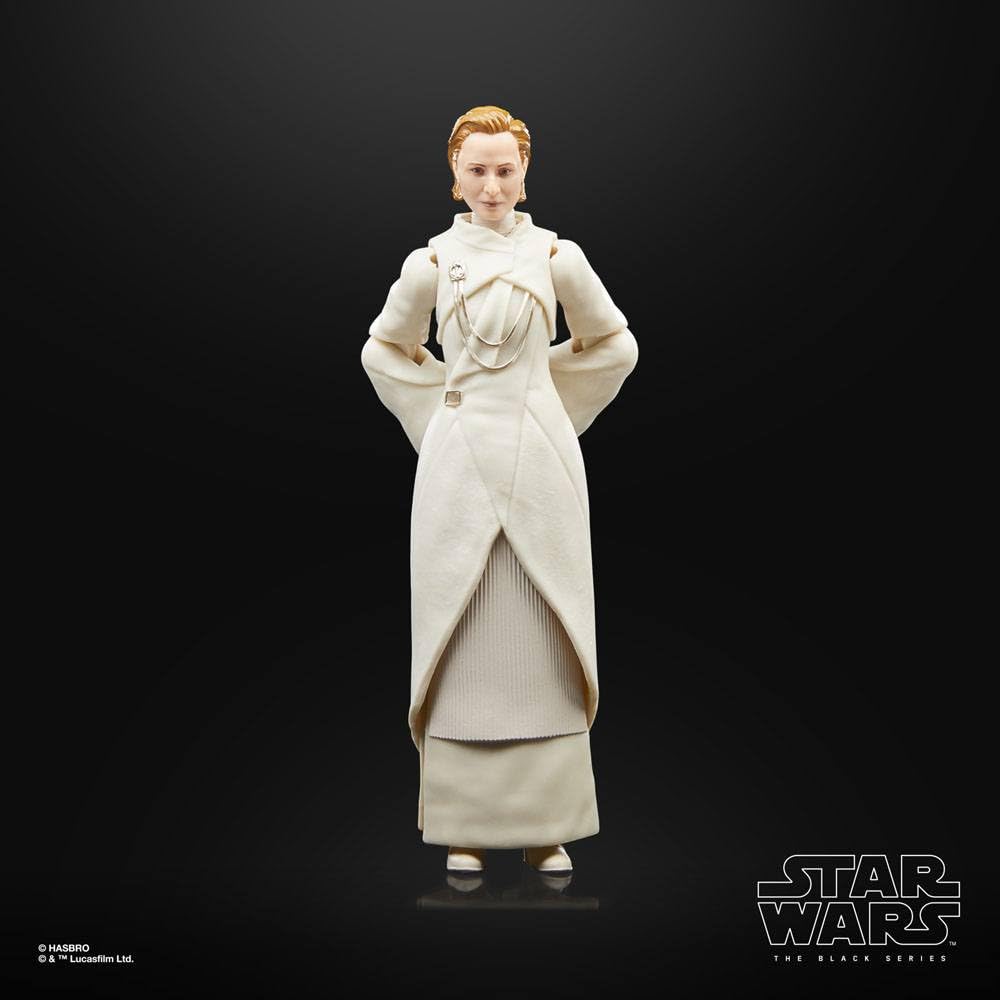 Star Wars Hasbro The Black Series Senator Mon Mothma Toy 6-Inch-Scale Andor Collectible Action Figure, Toys for Ages 4 and Up, Multicolor, F5530