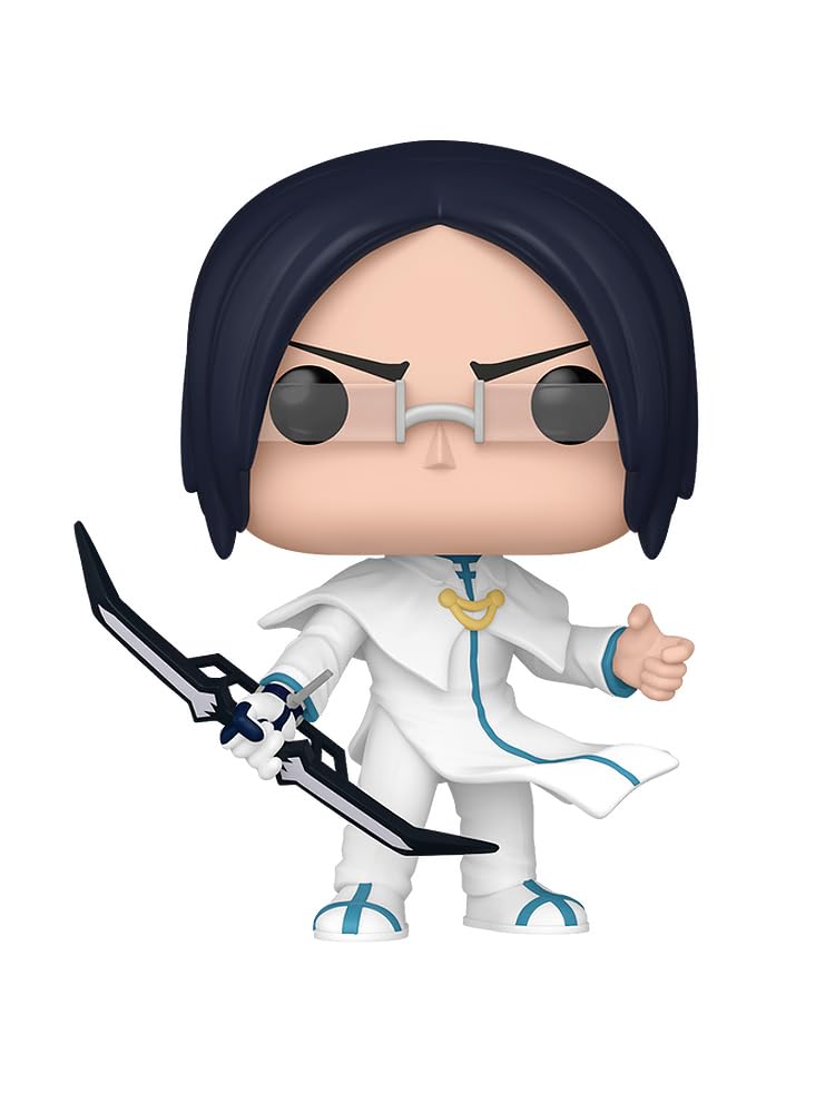 Epic Collectibles Pop Anime: Bleach - Uryu Ishida Vinyl Figure Bundle with Compatible Funko Box Protector