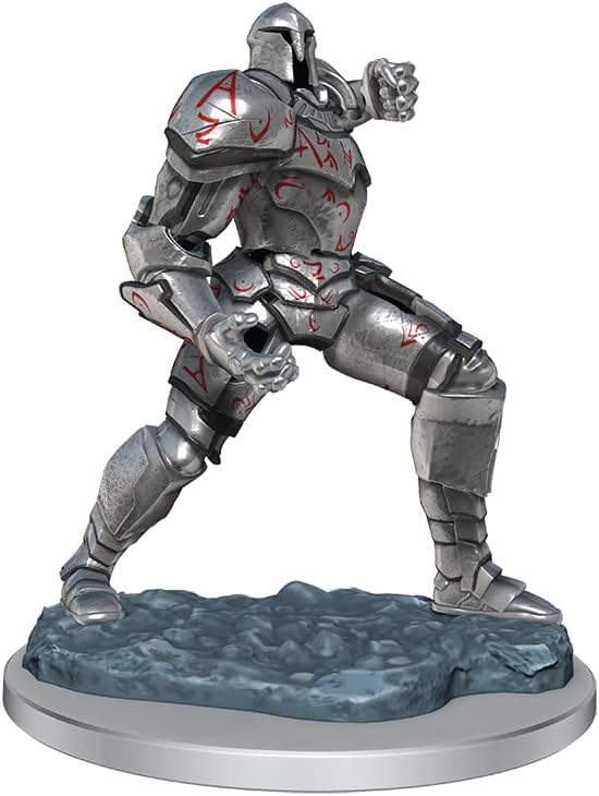 Platinum Golem Unpainted Miniatures Critical Role Series Figures WizKids