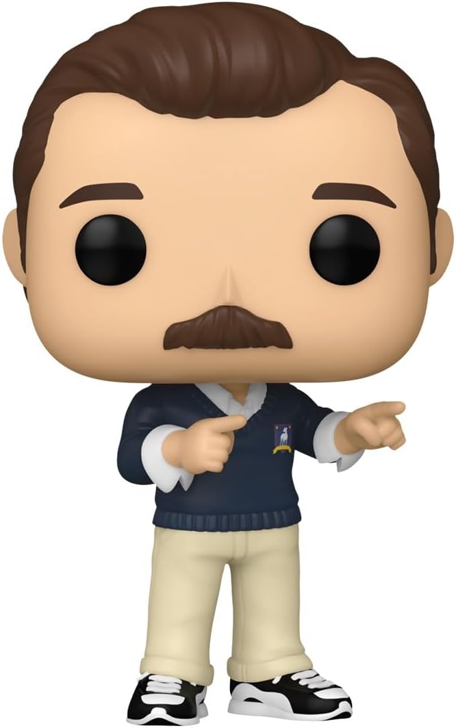Funko POP! TV: Ted Lasso Official Comedy Merch - Collectable Vinyl Figurine for Shelf Display - Birthday Gift Idea for F