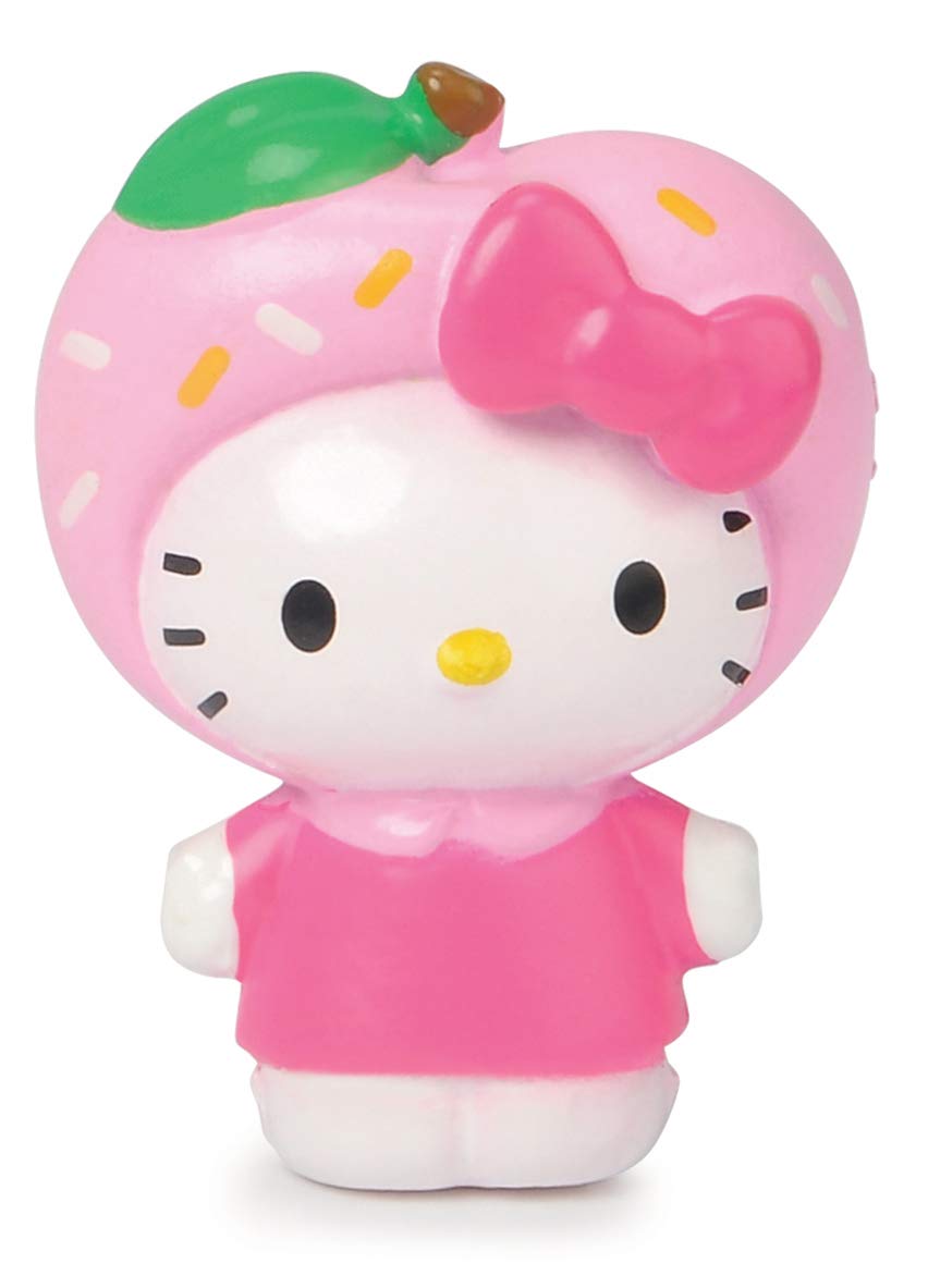 Dickie Toys Hello Kitty Apple + Keroppi Coconut, Set of 2, Vehicles and Figures Made of Cast Aluminium, Figures Removable, Vehicle Length: 6 cm, Figure Size: 2.5 cm, from 3 Years