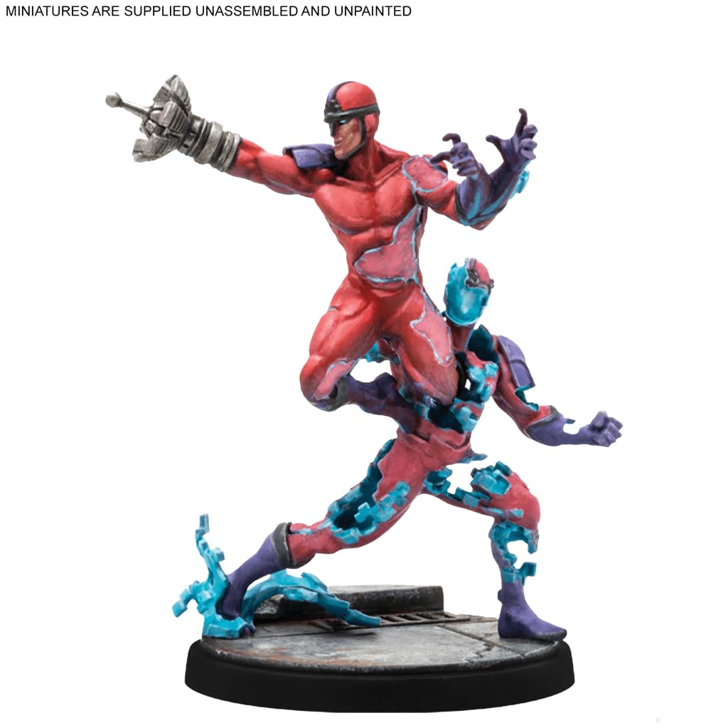 Atomic Mass Games | Marvel Crisis Protocol: Klaw & M'Baku | Miniatures Game | Ages 14+ | 2 Players | 90 Minutes Playing Time