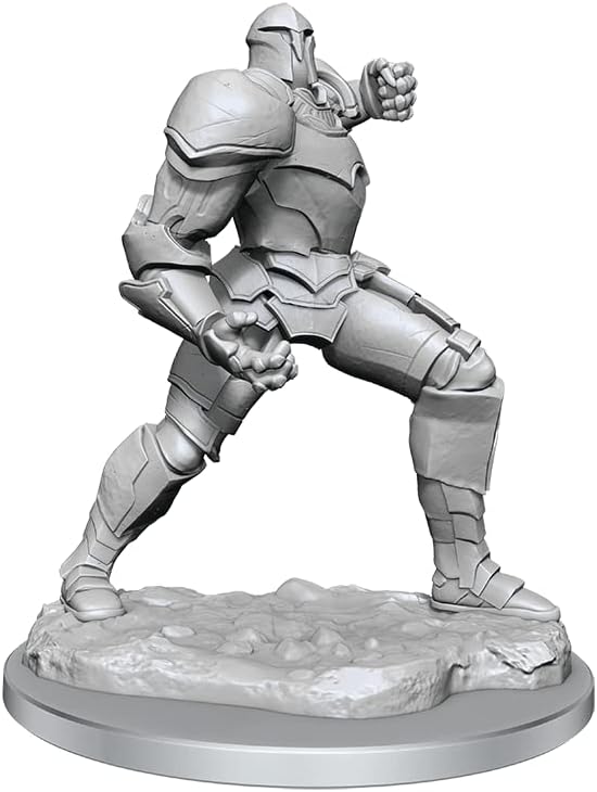 Platinum Golem Unpainted Miniatures Critical Role Series Figures WizKids