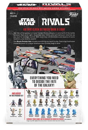 Funko Star Wars Rivals Expandable Game System for 2 Players Ages 7 and Up
