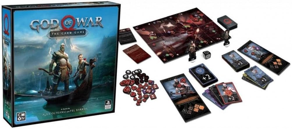 CoolMiniOrNot CMNGOW001 God of War The Card Game, Mixed Colours