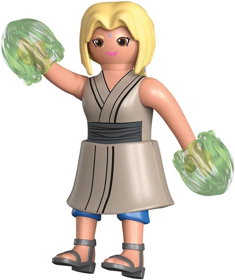 Playmobil 71114 Naruto: Tsunade Figure Set, Naruto Shippuden Anime Collectors Figure, Playset Suitable for Children and 