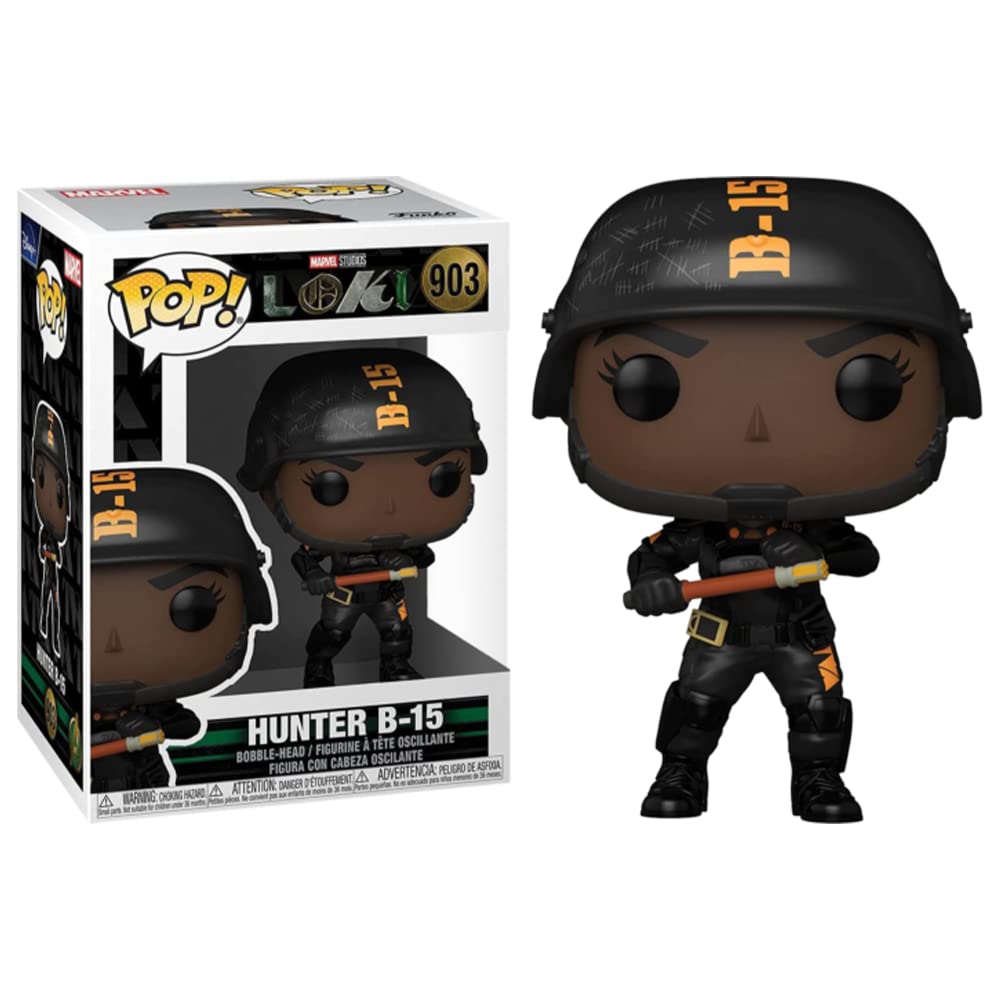 Funko POP! Marvel: Loki - Hunter B-15 - Collectable Vinyl Figure - Gift Idea - Official Merchandise - Toys for Kids & Adults - TV Fans - Model Figure for Collectors and Display