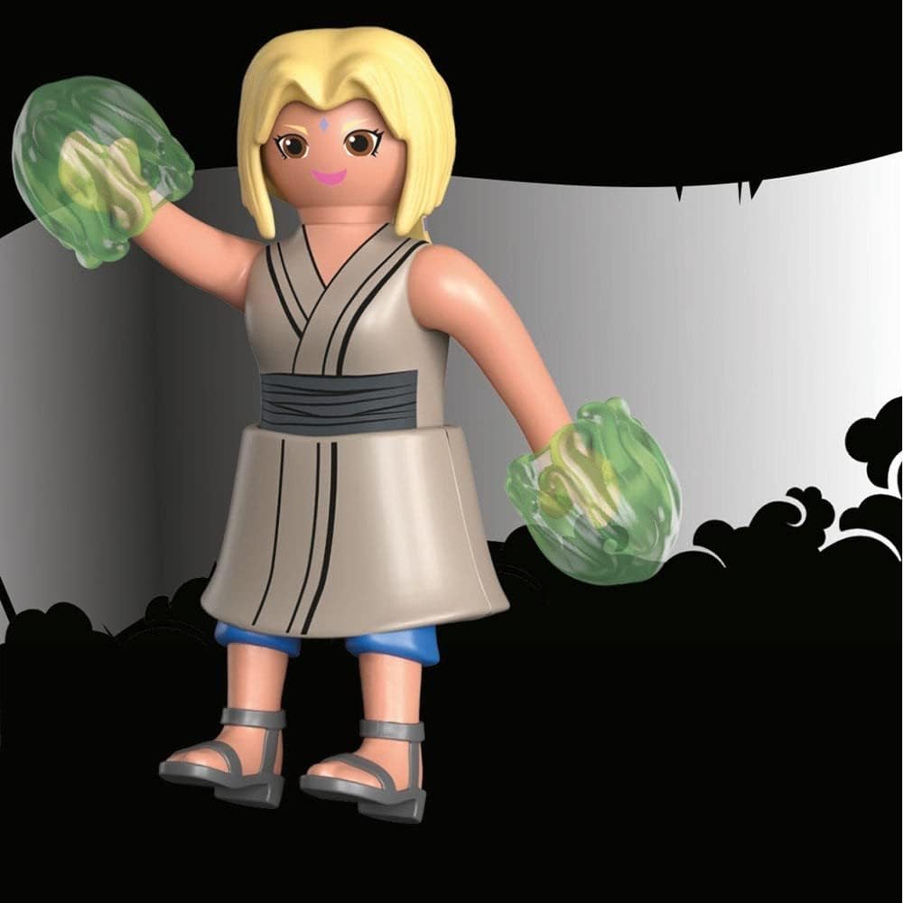 Playmobil 71114 Naruto: Tsunade Figure Set, Naruto Shippuden Anime Collectors Figure, Playset Suitable for Children and 