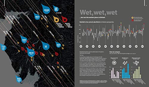 The Lake District in 101 Maps and Infographics: 134 pages of maps, illustrations and infographics celebrating the unique culture, landscape, history, ... and people of the Lake District and Cumbria.