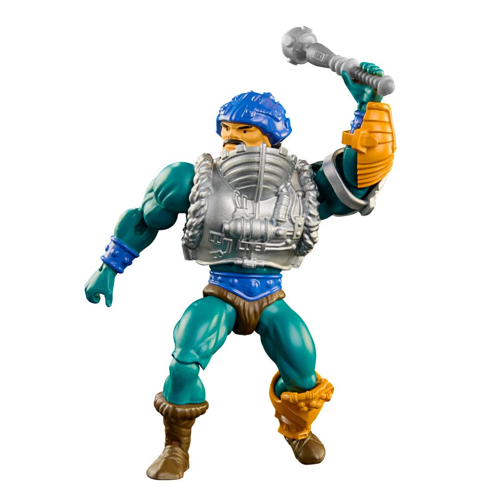 Masters of the Universe Origins Action Figure & Accessory, Serpent Claw Man-At-Arms Figure & Mini Comic Book, 5.5 Inch