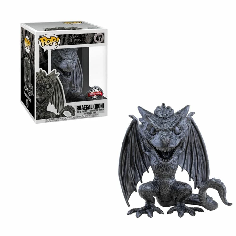 POP! Game of Thrones 47 Rhaegal Iron Super Sized 6 Inch Special Edition (Target)
