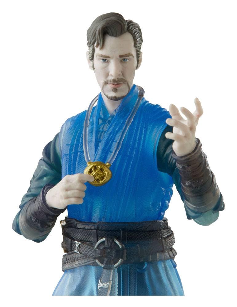 Hasbro Marvel Legends Series Doctor Strange 15 CM Collectible Astral Form Doctor Strange Marvel Cinematic Universe Action Figure Toy, 2 Accessories and 2 Build-A-Figure Parts