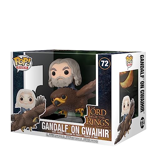 Der Herr der Ringe The Lord Of The Rings Gandalf On Gwaihir (Pop Rides) Vinyl Figure 72 Unisex Funko Pop!, ,