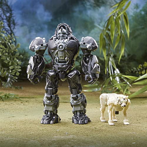 Transformers Toys Rise of the Beasts Film, Smash Changer Optimus Prime Action Figure – Ages 6 and up, 22.5 cm