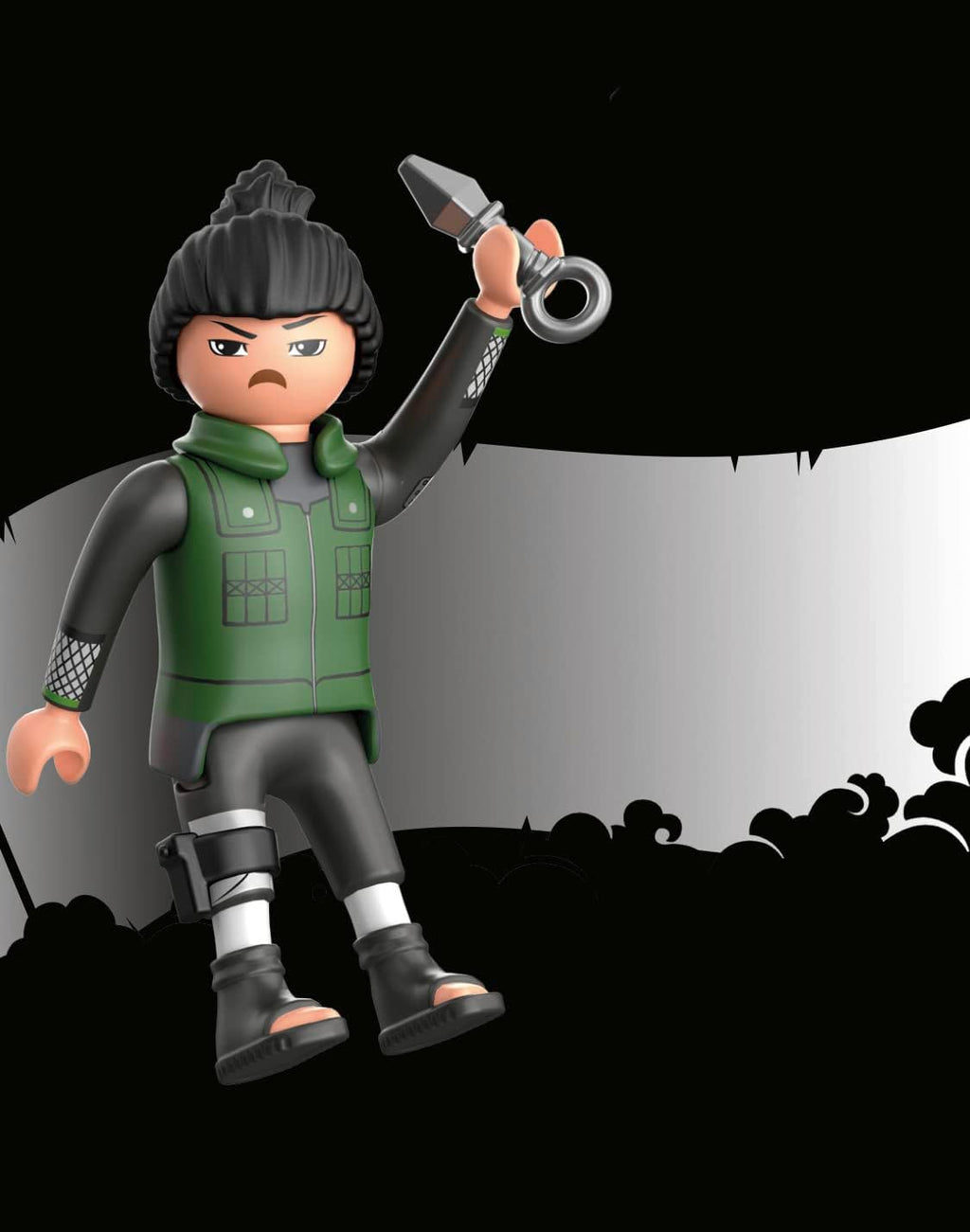 Playmobil 71107 Naruto: Shikamaru Figure Set, Naruto Shippuden anime collectors figure, playset suitable for children an
