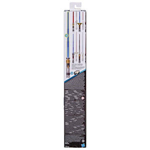 Star Wars Lightsaber Forge Obi-Wan Kenobi Electronic Extendable Blue Lightsaber Toy, Customizable Roleplay Toy, Ages 4 and Up