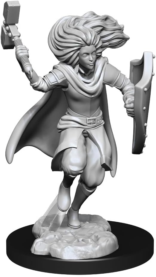 WizKids Changeling Cleric Male D&D Unpainted Miniatures 2-Pack (RHS)