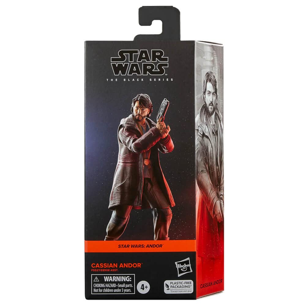 Star Wars Hasbro Wars The Black Series Cassian Andor Toy 6-Inch-Scale Wars: Collectible Action Figure, Toys for Ages 4 and Up, F5527, Multicolor
