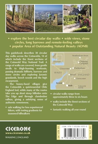 Walking in the Cotswolds: 30 circular walks in the AONB (Cicerone Guide): 30 circular walks in the Cotswolds AONB