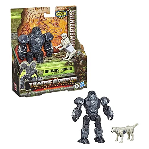 Transformers Toys Rise of the Beasts Film, Smash Changer Optimus Prime Action Figure – Ages 6 and up, 22.5 cm