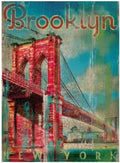 Clementoni 37034.4 - Wooden Puzzle Brooklyn, 500 Pieces