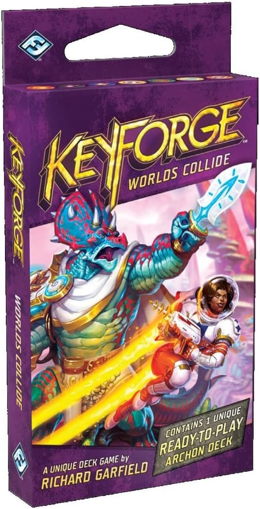 KeyForge Worlds Collide Deck Display (12 Decks)